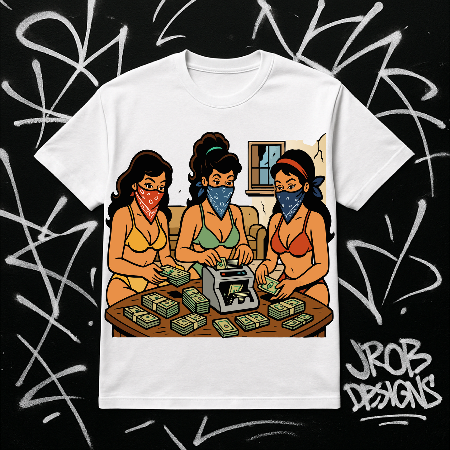 Hustling Girl$ (PNG FILE)