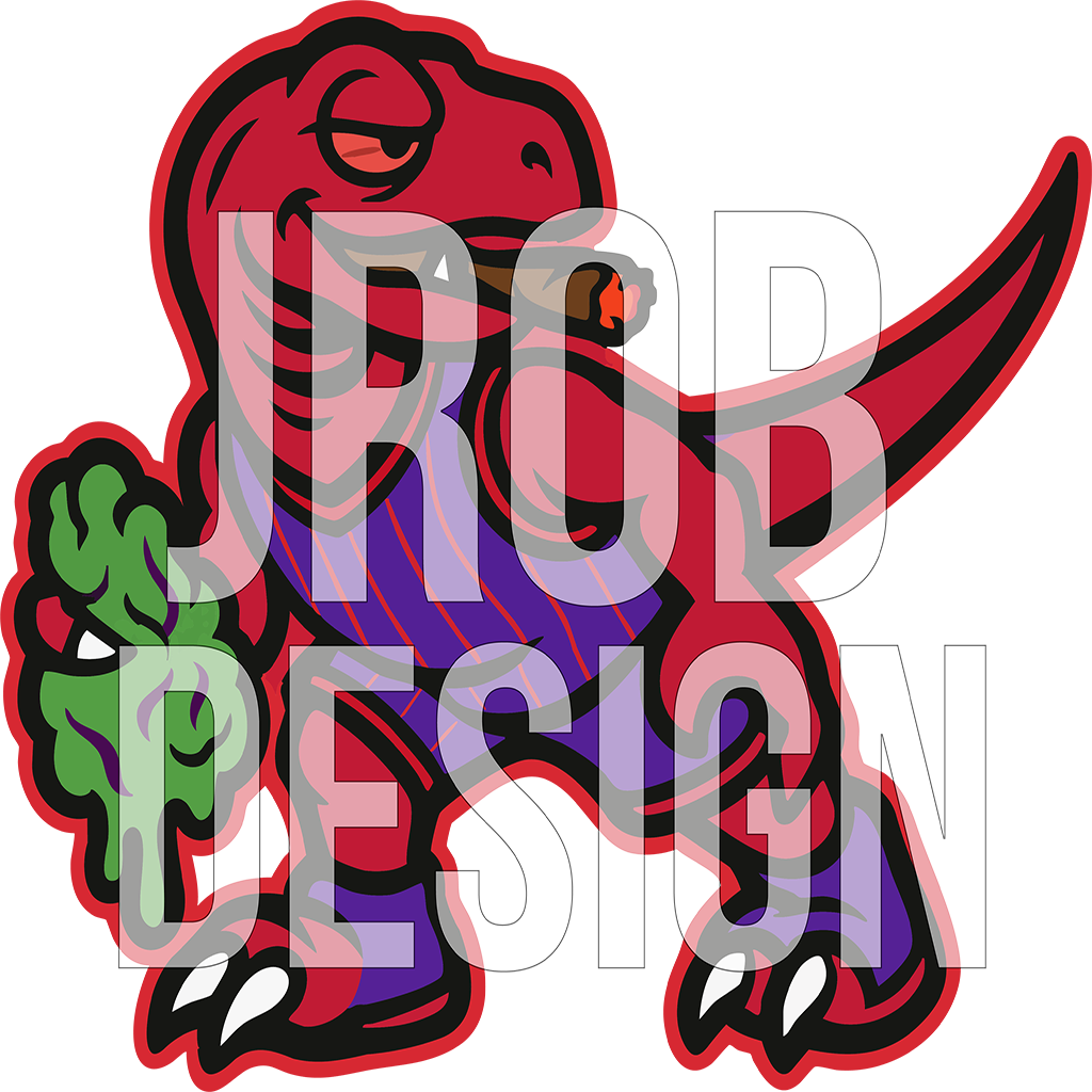 Raptor Trip Mascot Logo (SVG + PNG)
