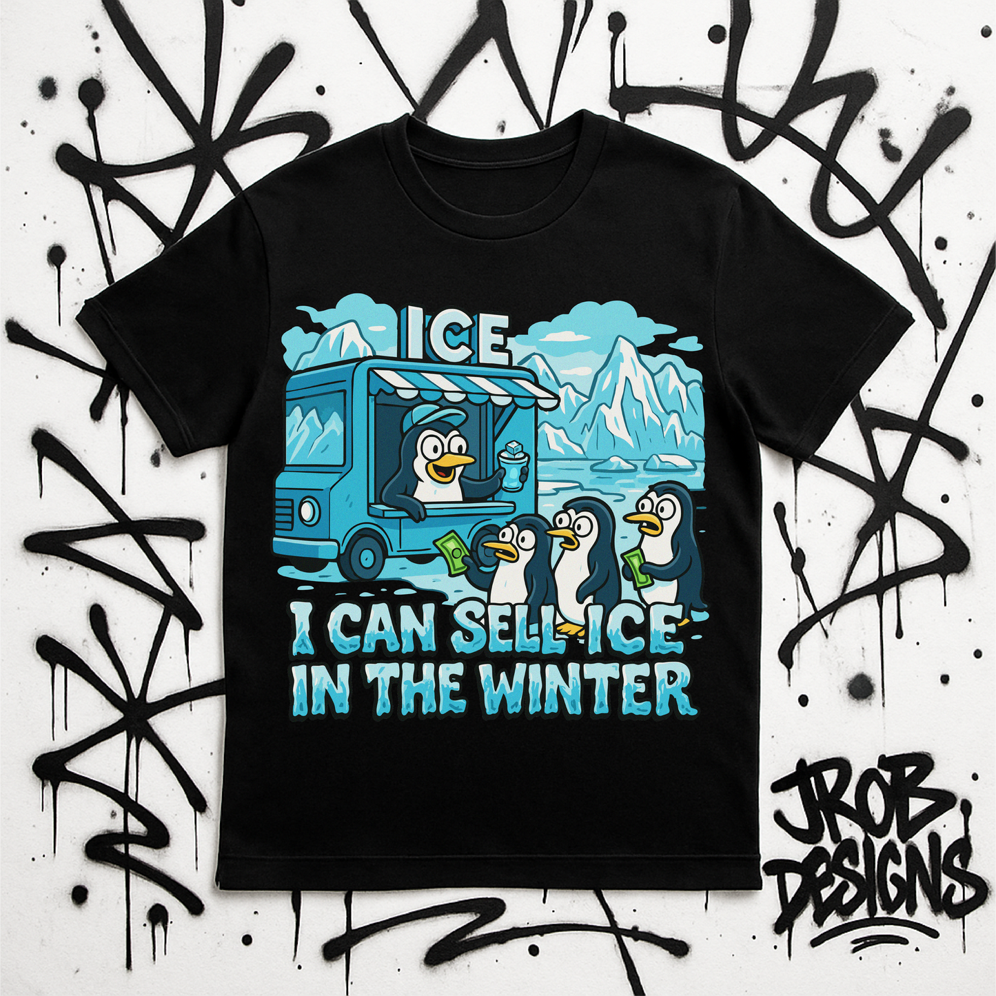 ICE IN THE WINTER (PNG FILE)