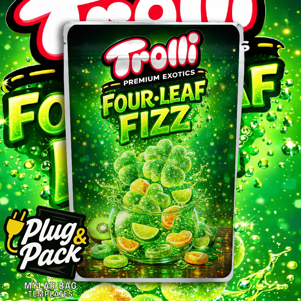 Trolli Four Leaf Fizz (Digital Bag Template)