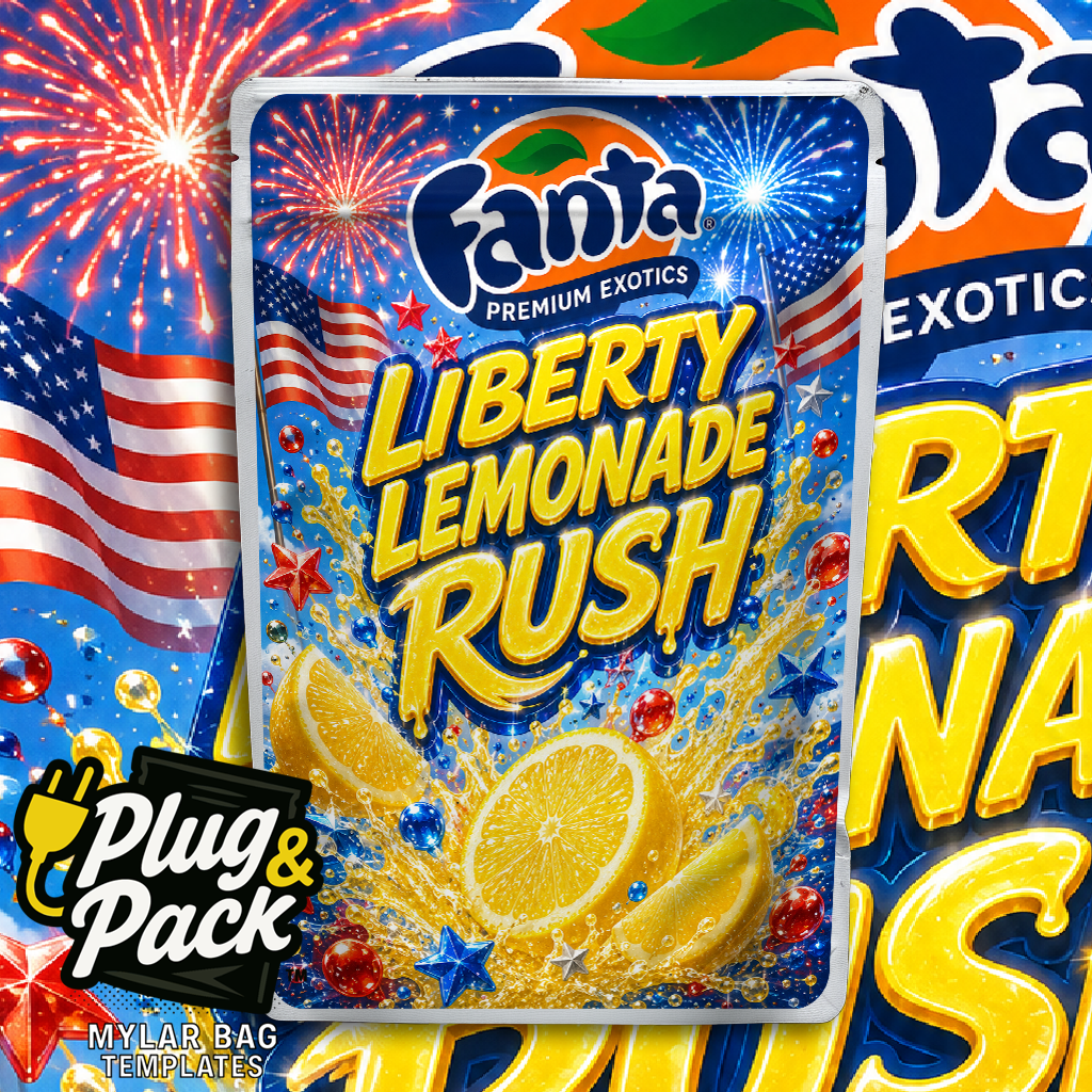 Fanta Liberty Lemonade Rush (Digital Bag Template)