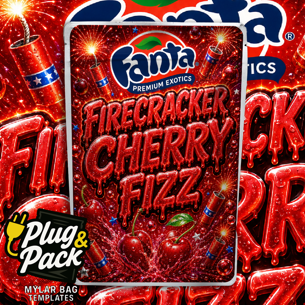 Fanta Cherry Fizz (Digital Bag Template)