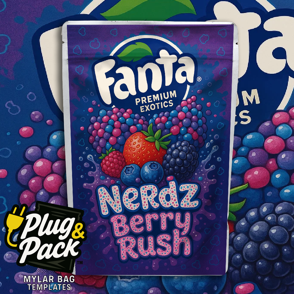 Fanta Nerdz Berry Rush (Digital Bag Template)