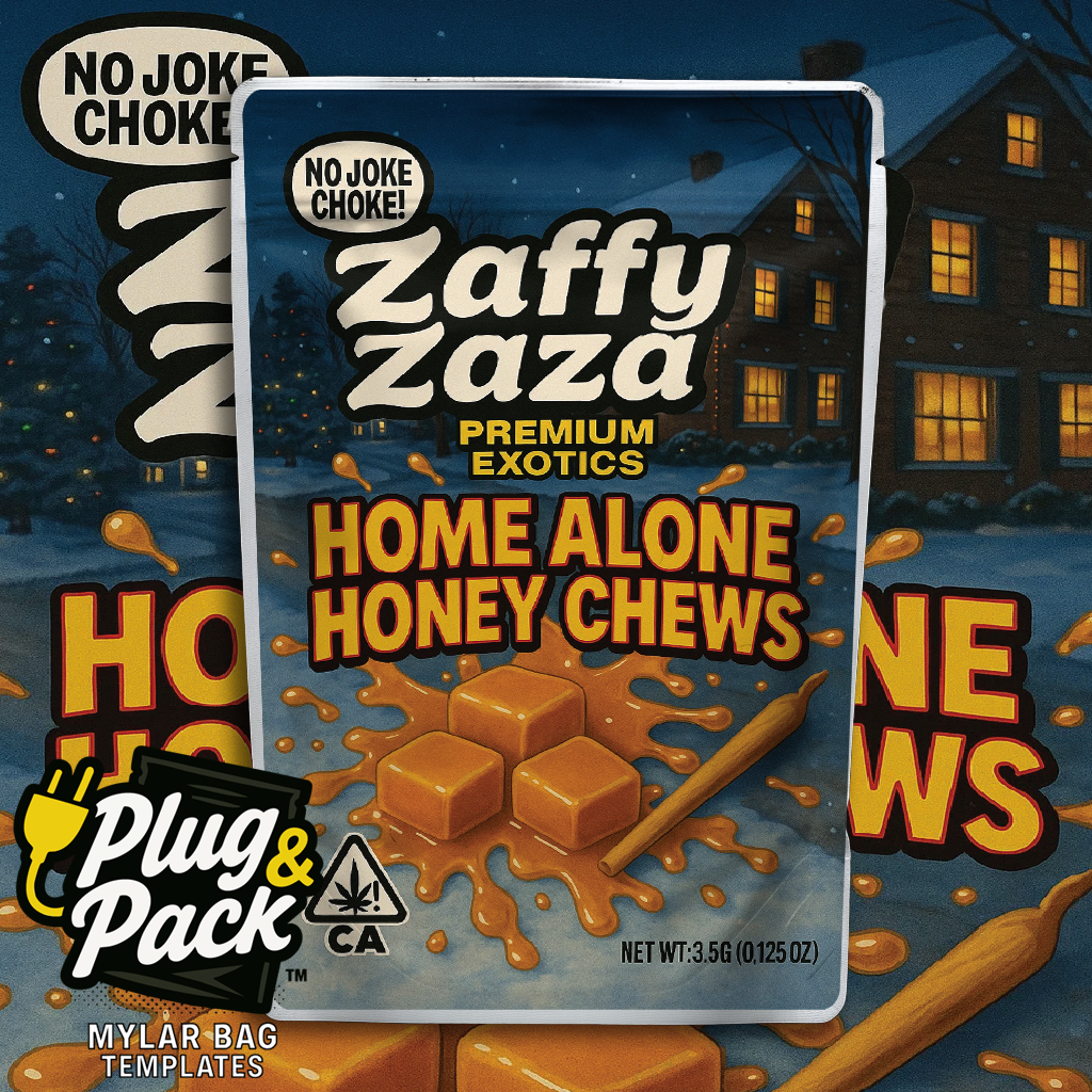 Zaffy Zaza Home Alone (Digital Bag Template)