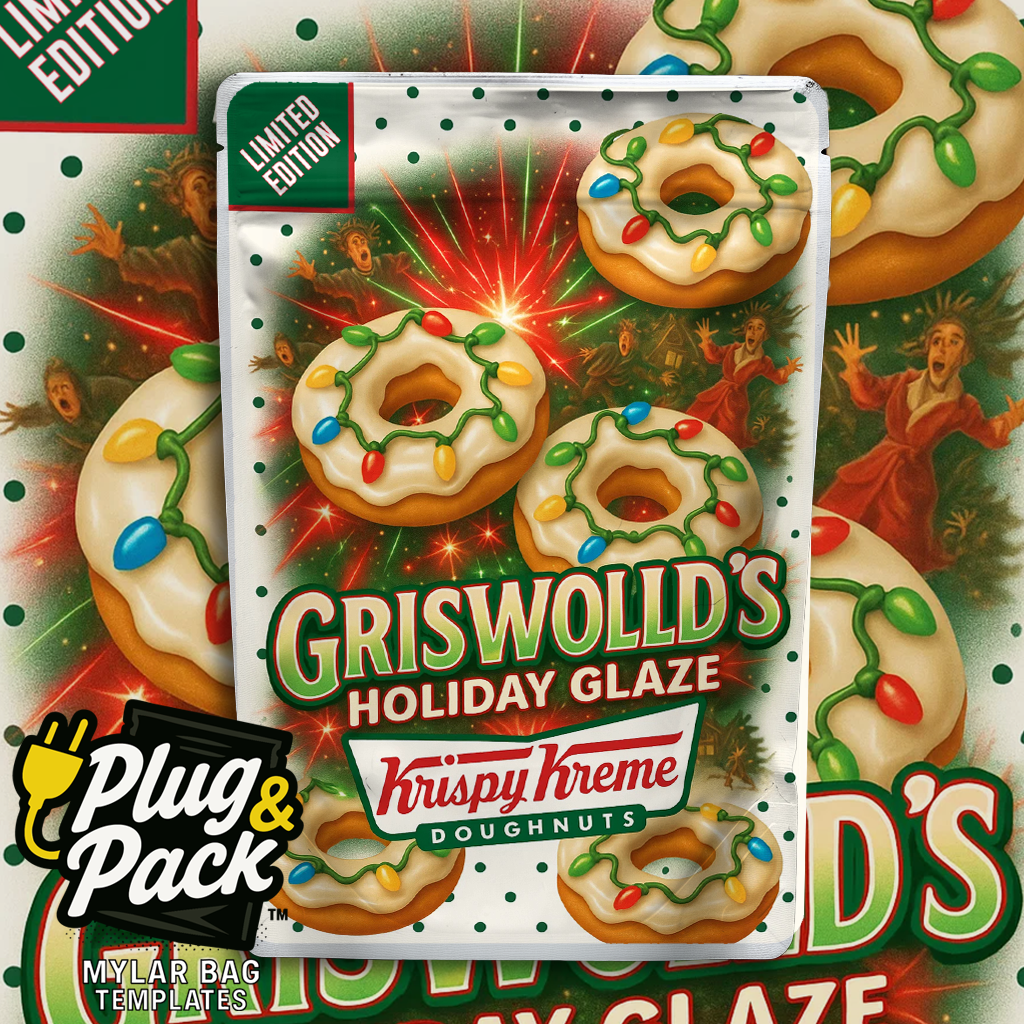 Griswold's Glaze Donut (Digital Bag Template)