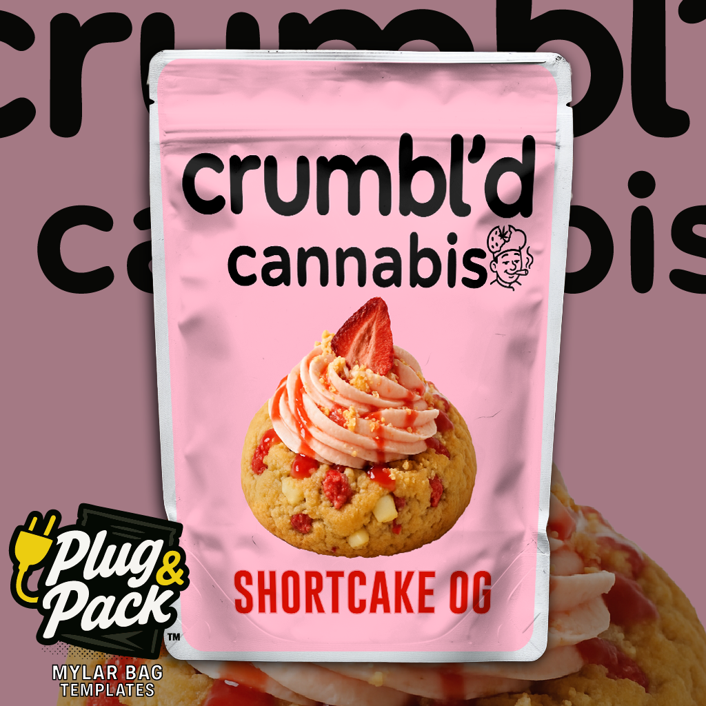 Crumbl'd Shortcake OG (Digital Bag Template)