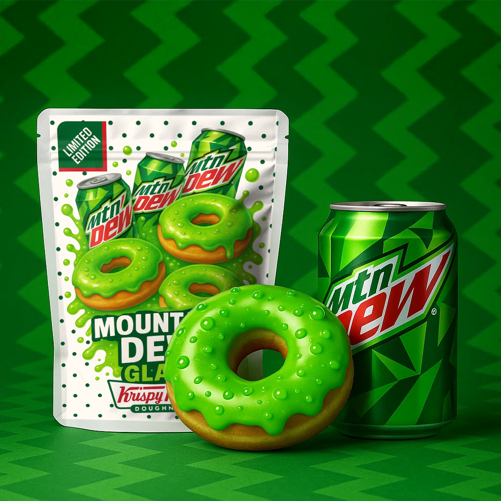 The Glazed Gas 50: Krispy Kreme Za Pack Design Bundle