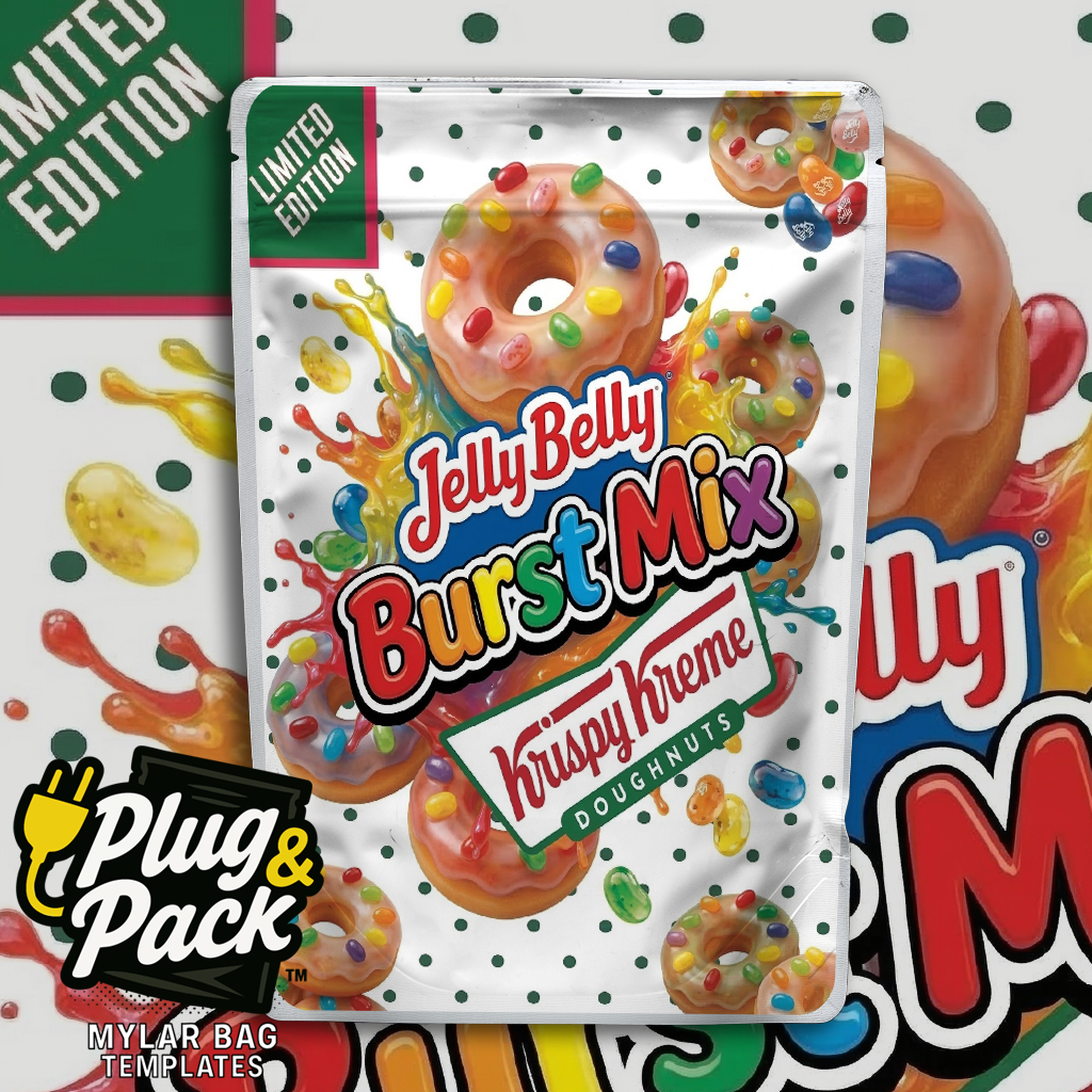 Jelly Belly Donut (Digital Bag Template)