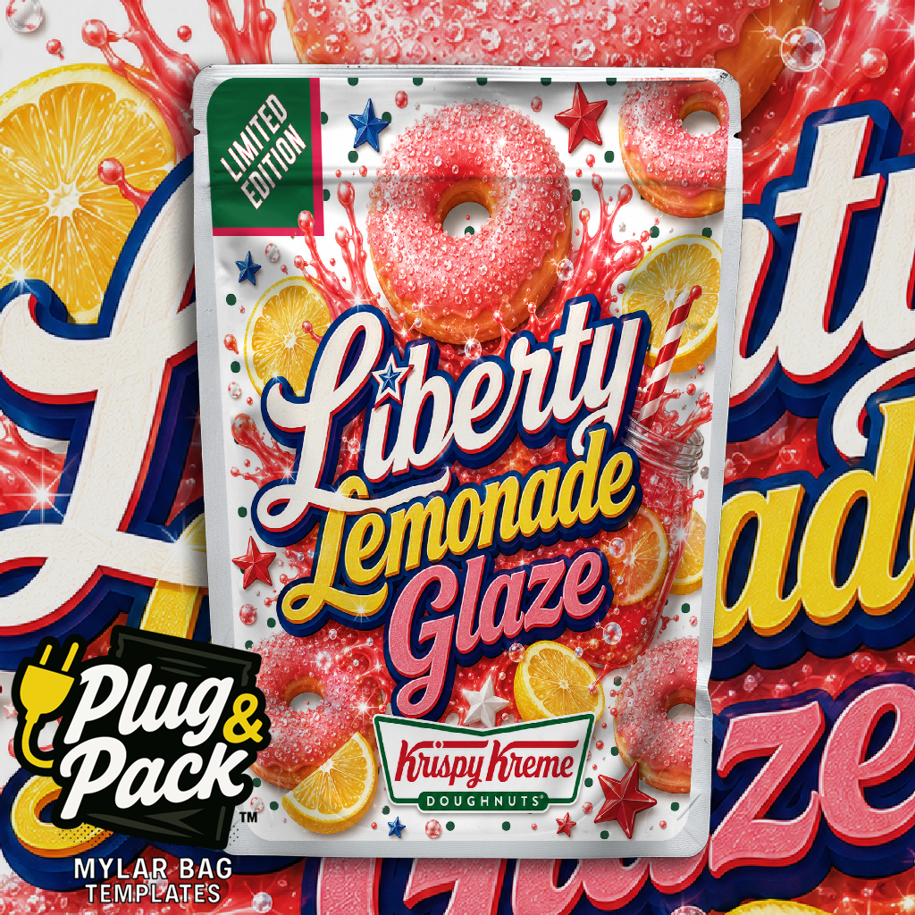 Liberty Lemon Donut (Bag Template)