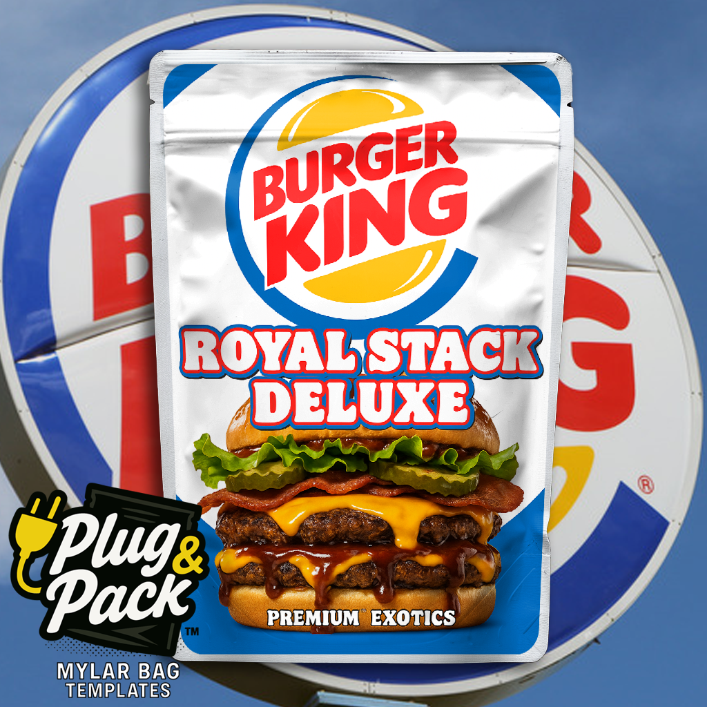 Royal Stack Deluxe BK(Digital Bag Template)