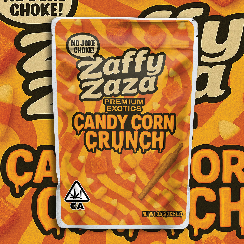 Zaffy Zaza Candy Corn Crunch (Digital Bag Template)