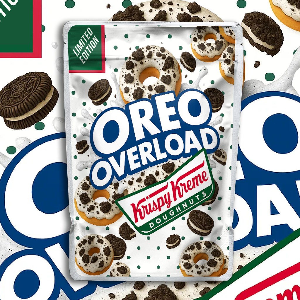Oreo Overload Donut (Digital Bag Template)