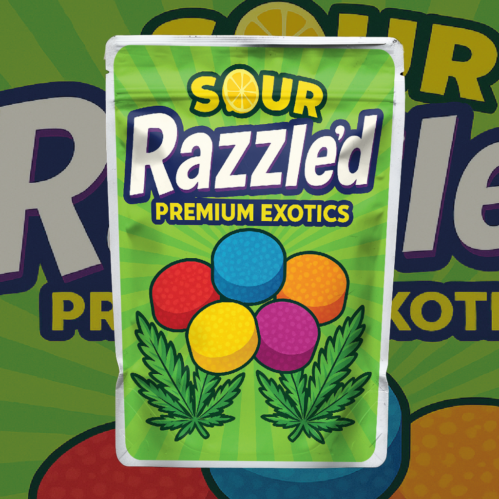 Razzled' Sour (Digital Bag Template)
