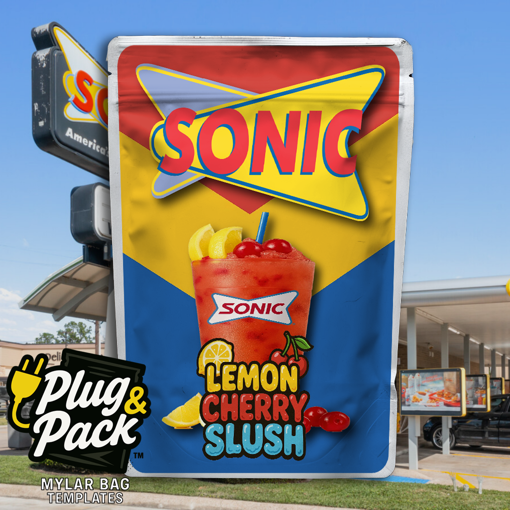 Lemon Cherry Slush SC(Digital Bag Template)