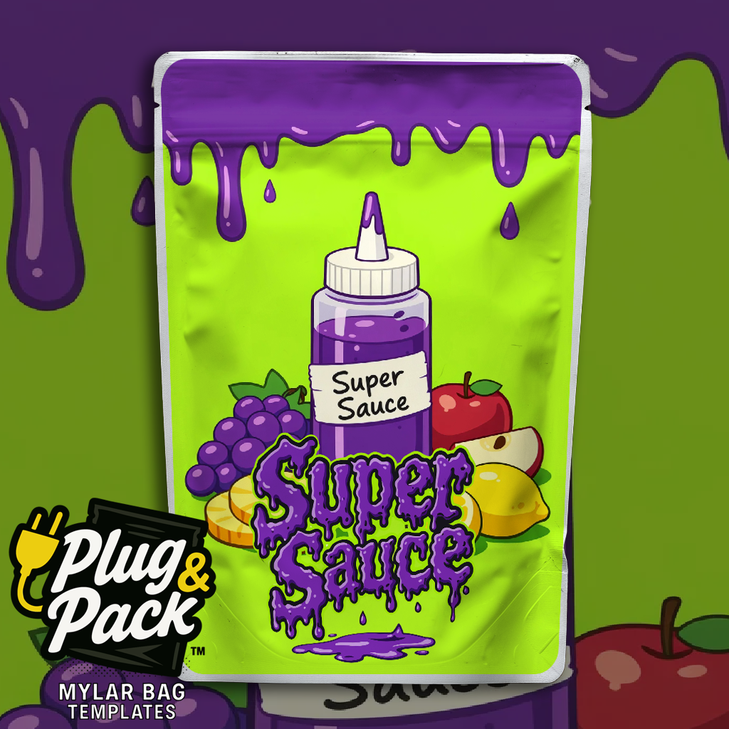 Super Sauce (Digital Bag Template)