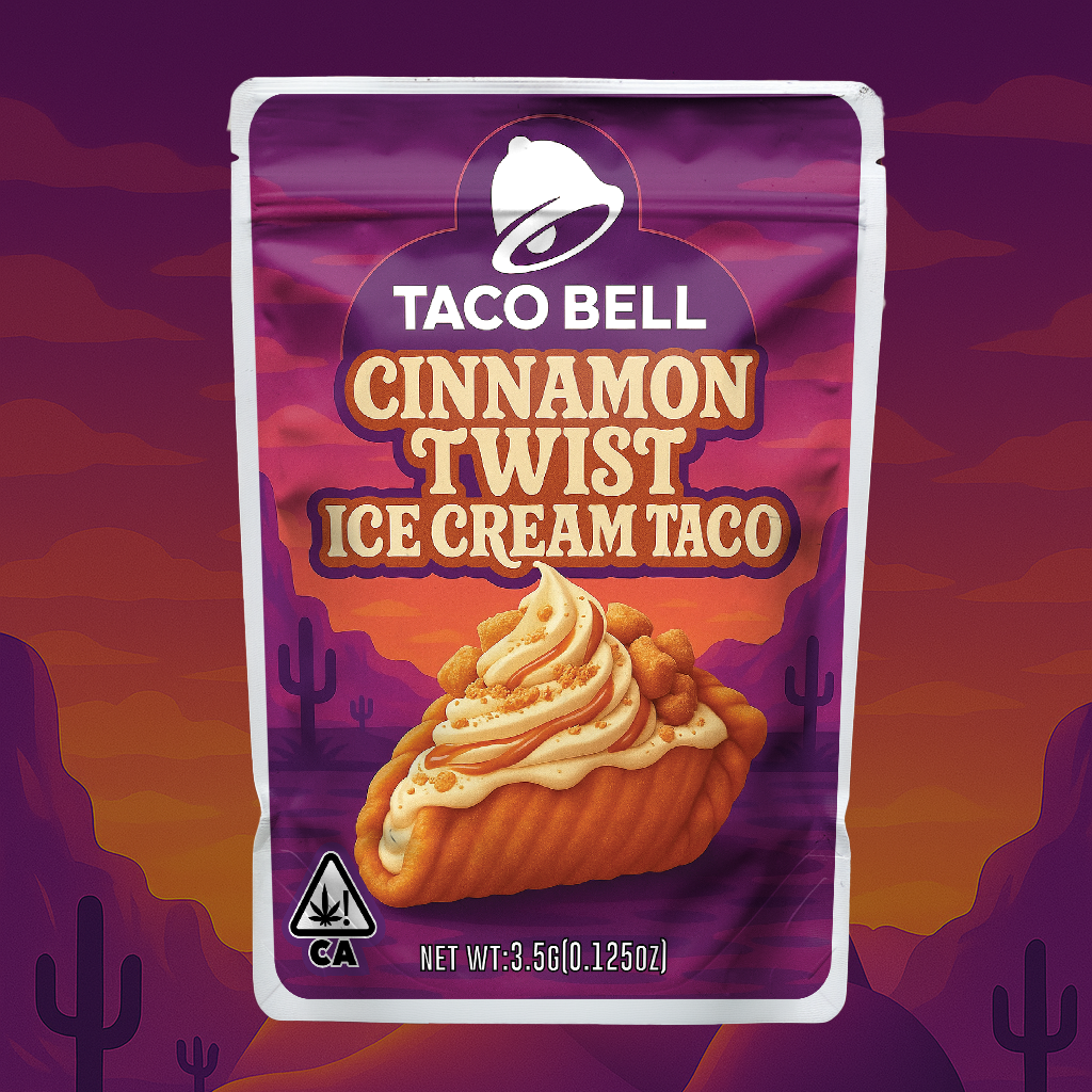 Taco B. Cinnamon Twist Taco (Digital Bag Template)