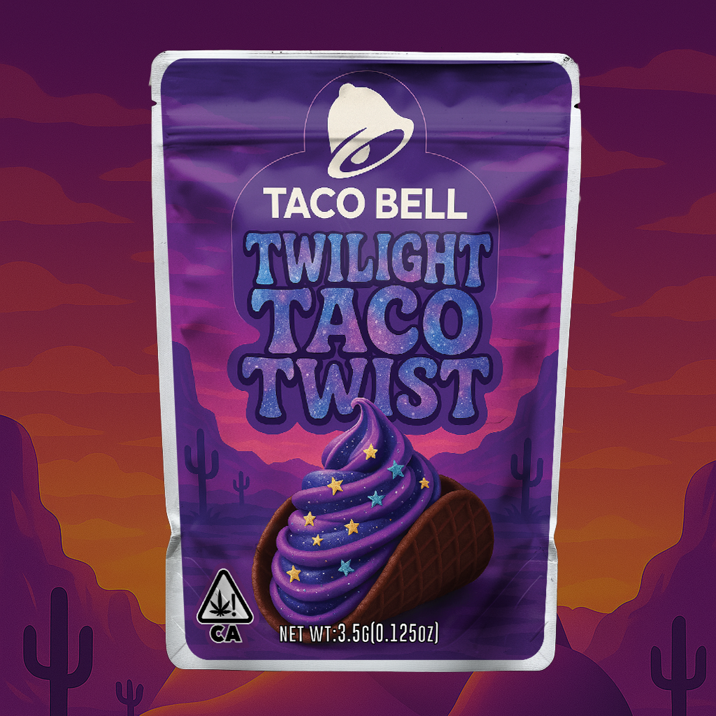 Taco B. Twilight Taco Twist (Digital Bag Template)