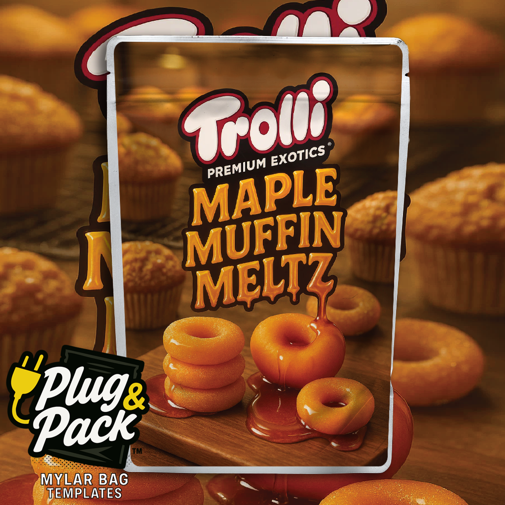 Maple Muffin Meltz (Digital Bag Template)