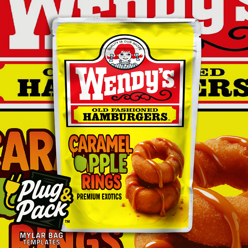 Carmel Apple Rings WY(Digital Bag Template)