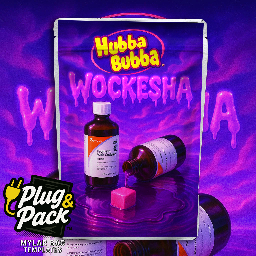 Hubba Bubba Wockesha (Digital Bag Template)