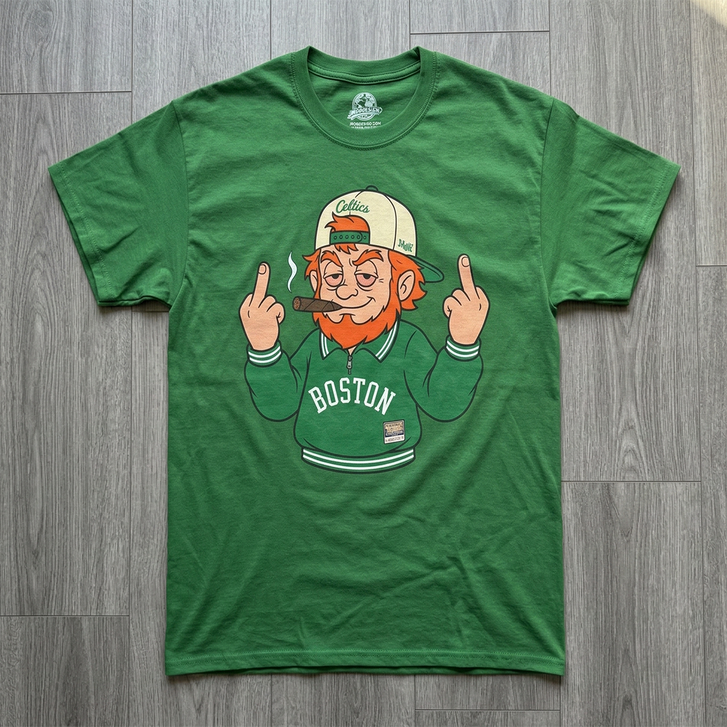 "Leprechaun" Boston FU Tee