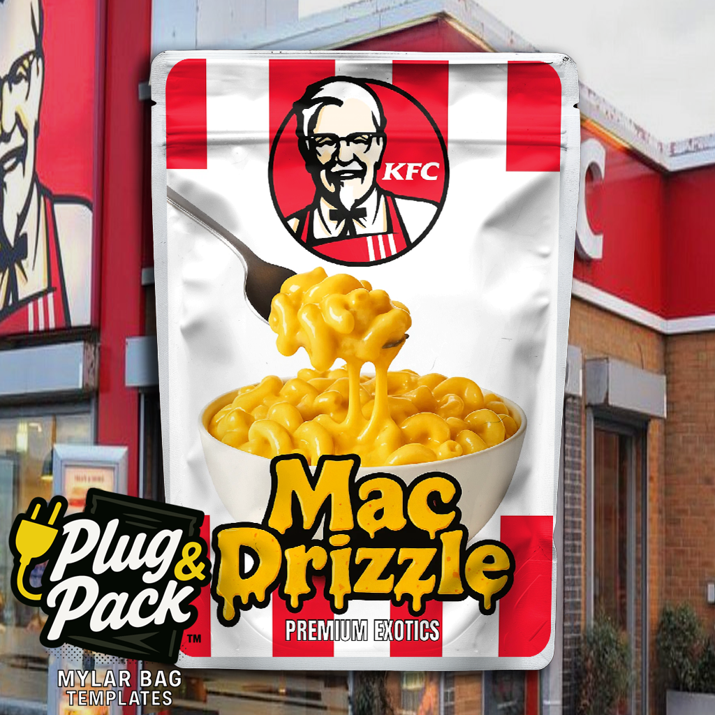 Mac Drizzle KFC(Digital Bag Template)
