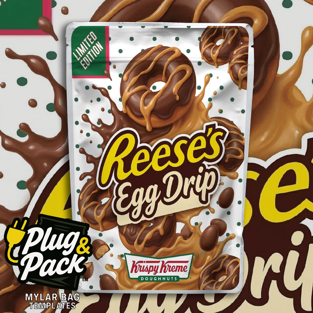 Reese Egg Donut (Digital Bag Template)