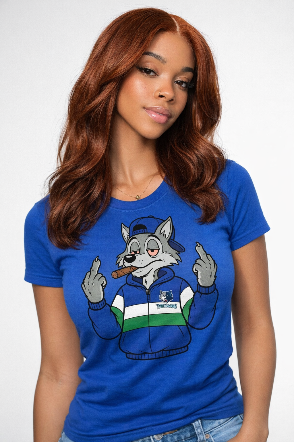 "Wolf"Minnesota FU Tee