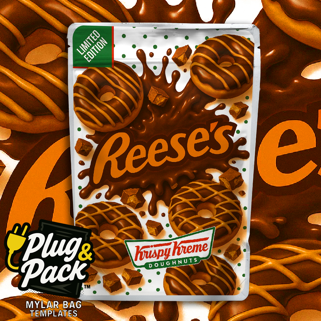 Reeses Donut (Digital Bag Template)