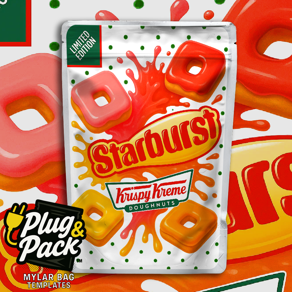 Starb Donut (Digital Bag Template)