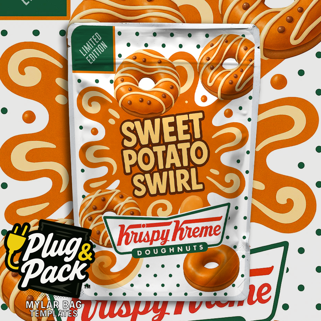 Sweet Potatoe Swirl (Digital Bag Template)