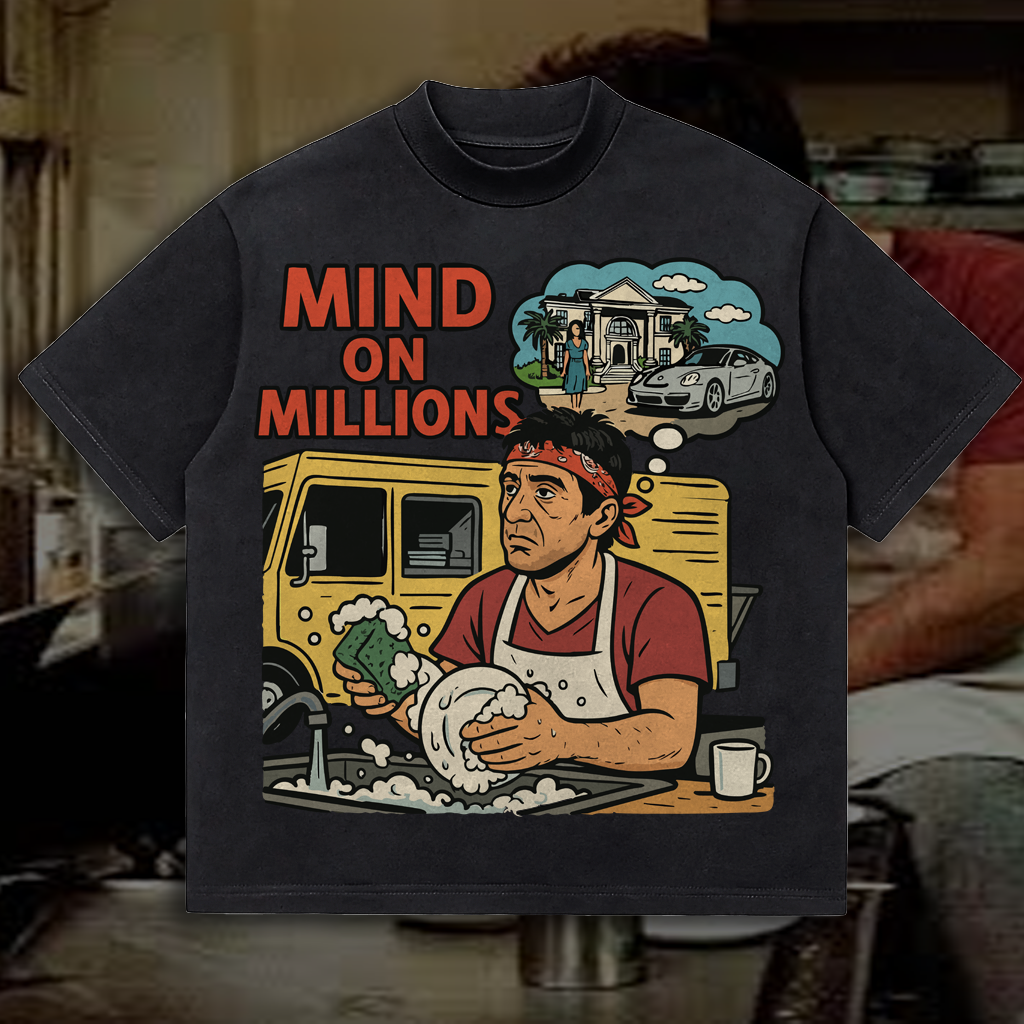 "Mind On Millions" One-of-One Exclusive T-Shirt Design (Copy)