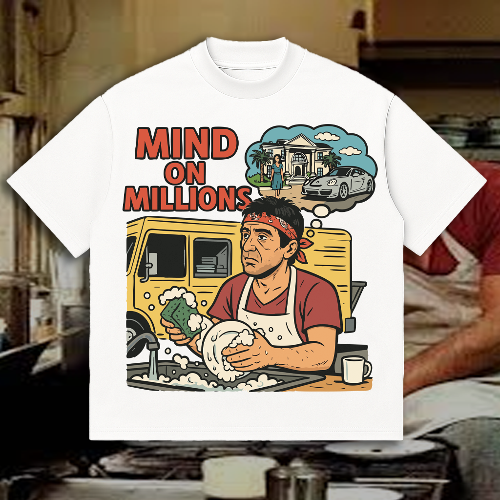 "Mind On Millions" One-of-One Exclusive T-Shirt Design (Copy)