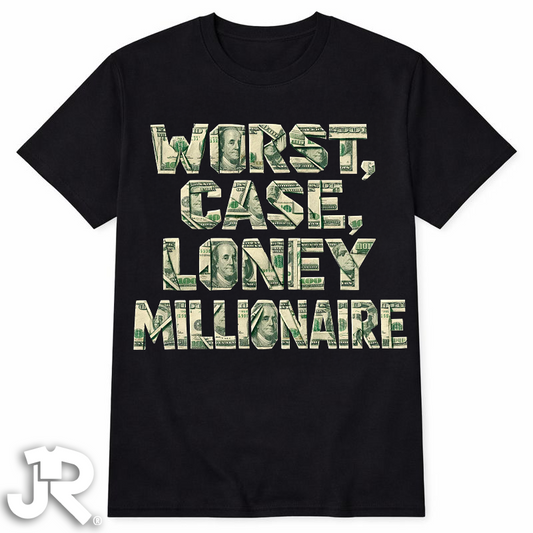 "Lonely Millionaire" Crewneck T-shirt