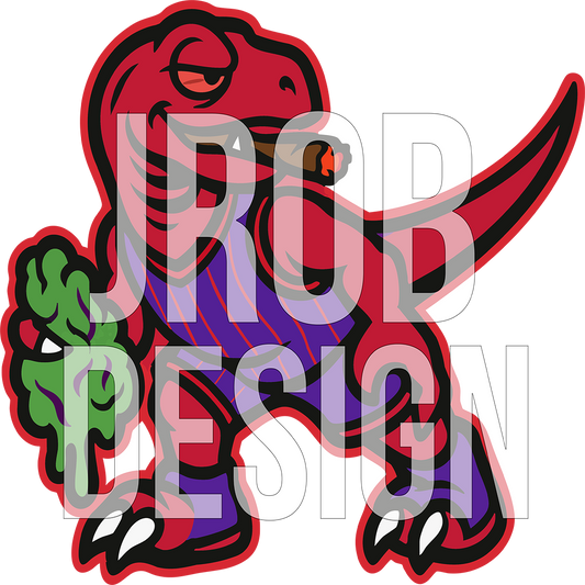 Raptor Trip Mascot Logo (SVG + PNG)