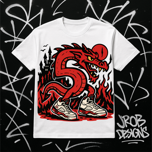 RED DRAGON 5 (PNG FILE)
