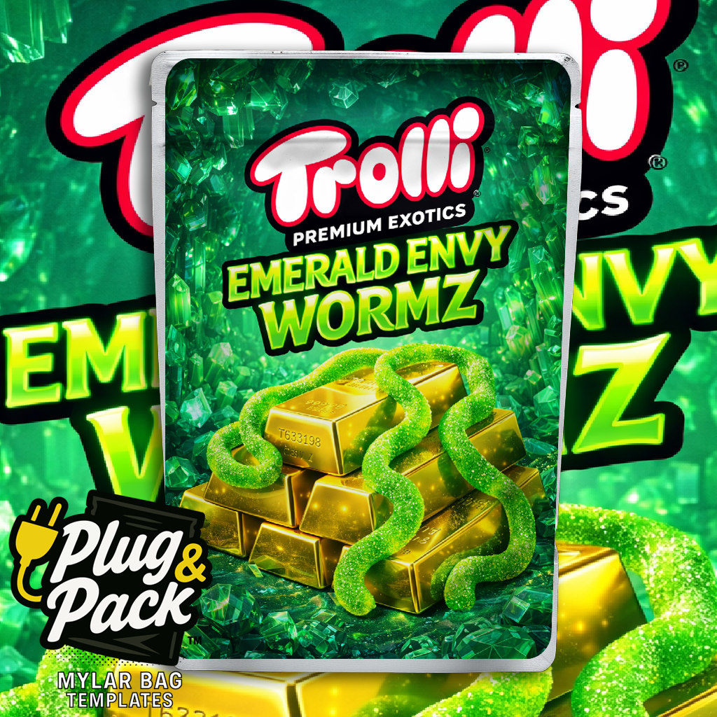 Trolli Emerald Envy (Digital Bag Template)