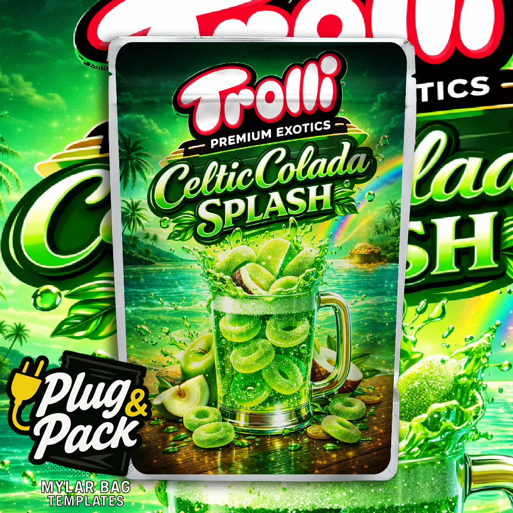 Trolli Celtic Colada (Digital Bag Template)