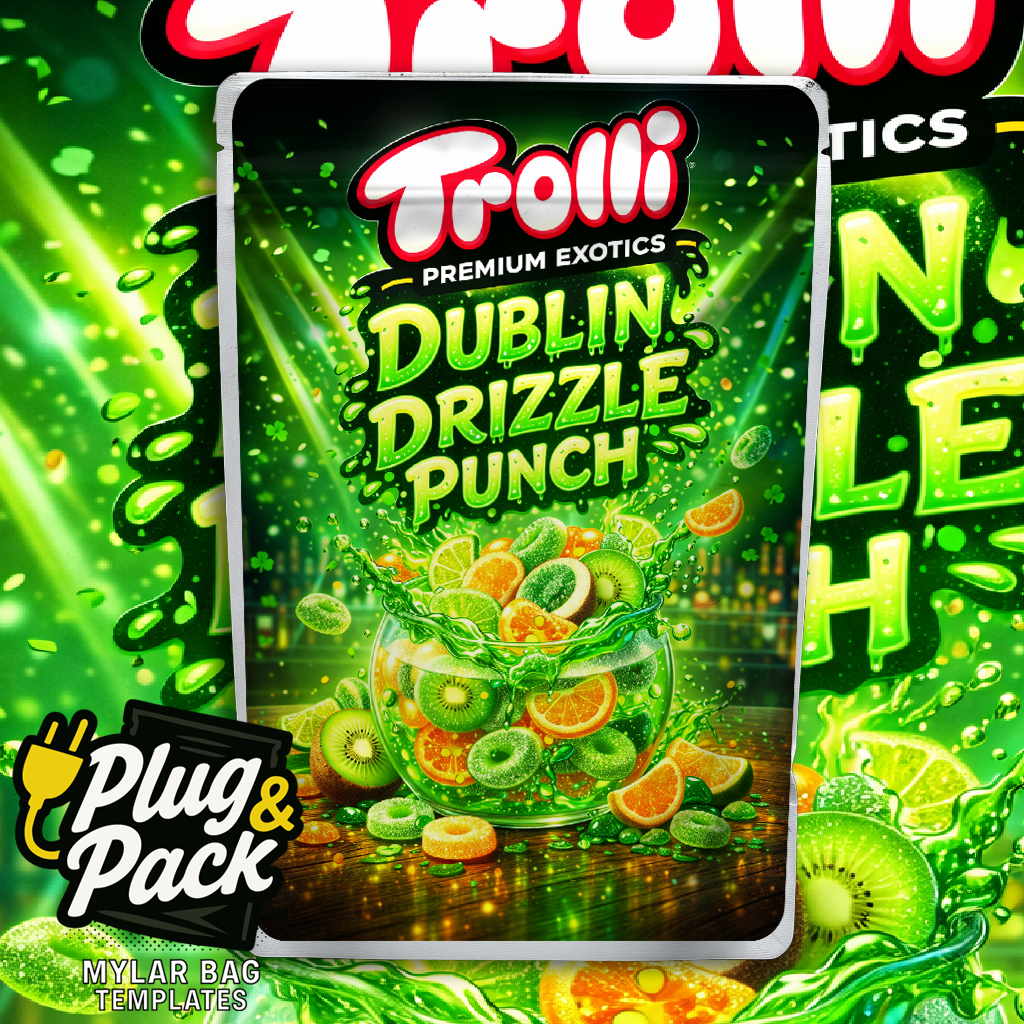 Trolli Dublin Drizzle (Digital Bag Template)