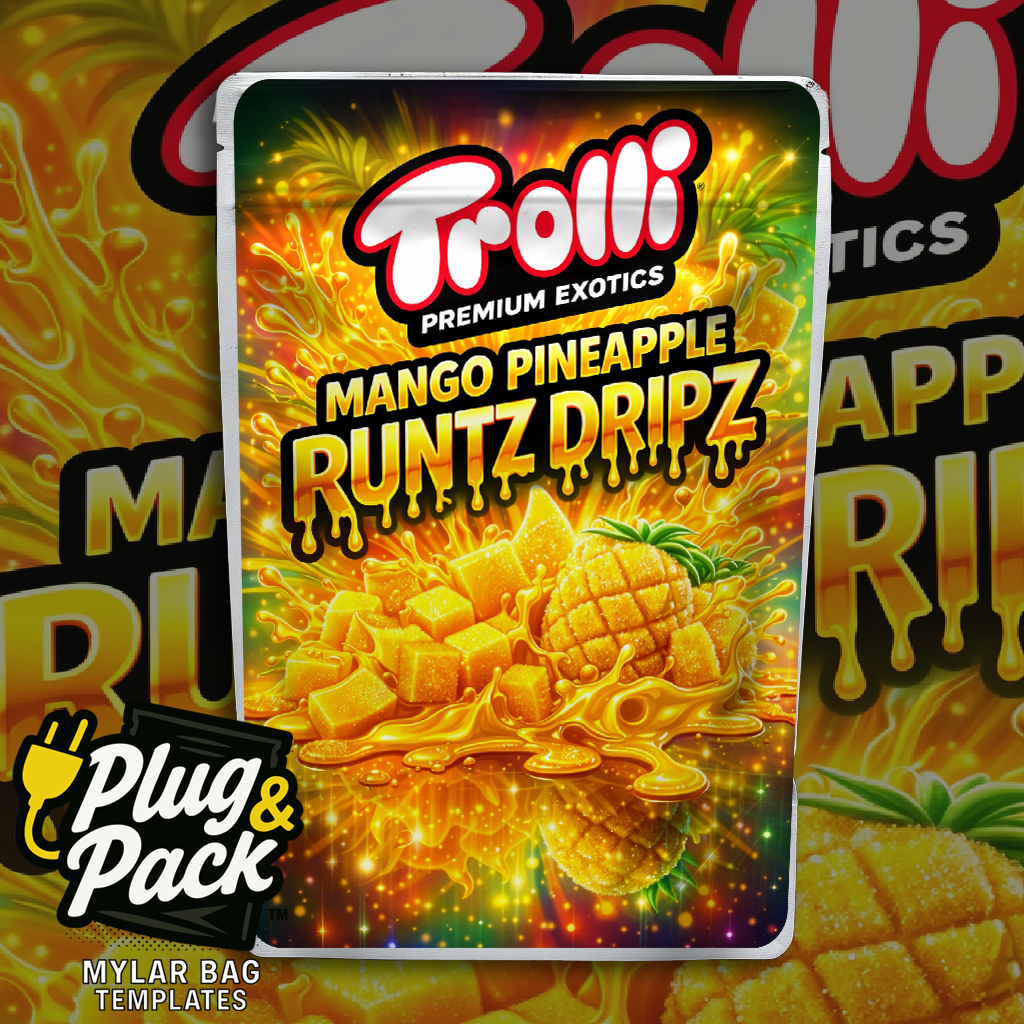 Trolli Mango Pineapple Runtz (Digital Bag Template)