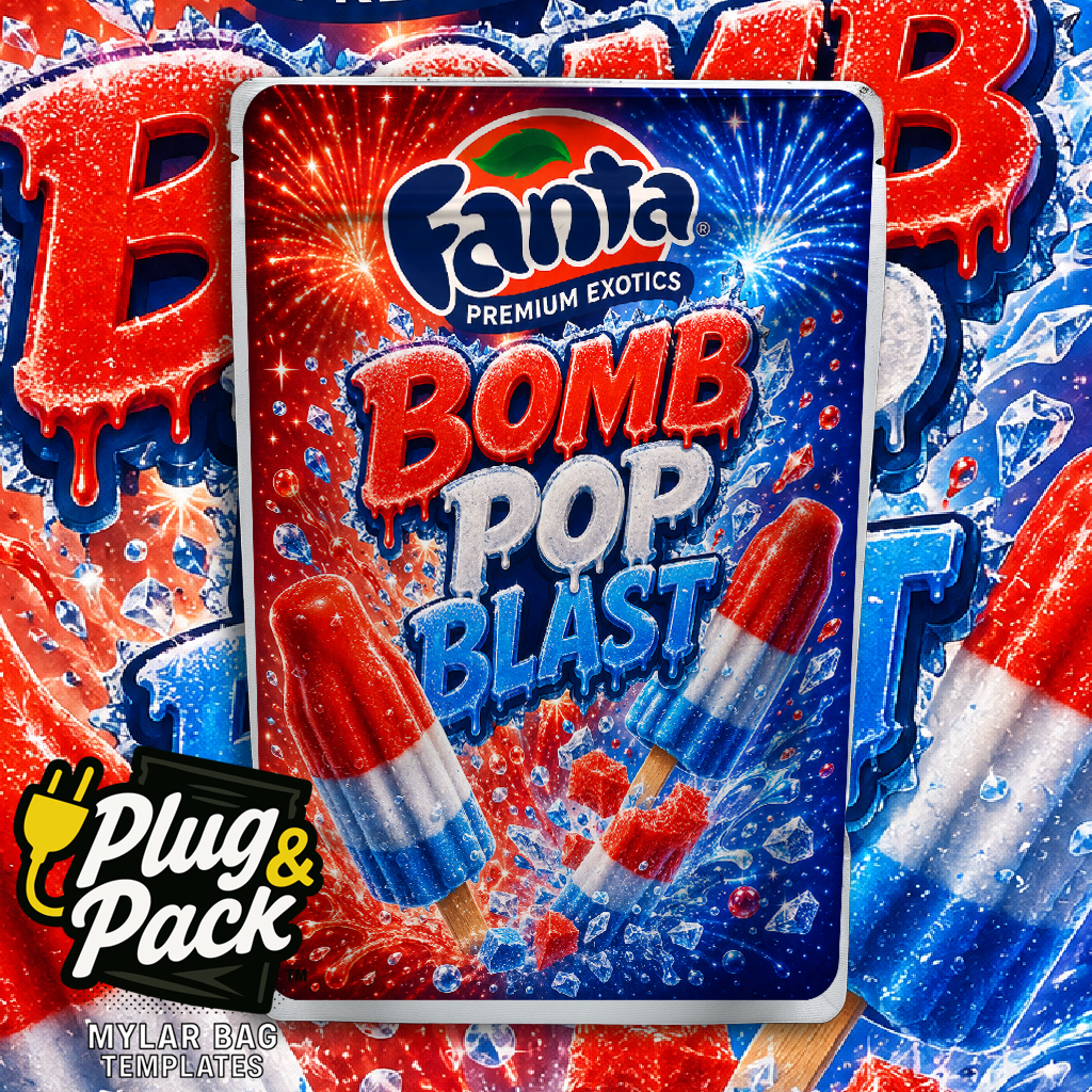 Bomb Pop Blast Fanta (Digital Bag Template)
