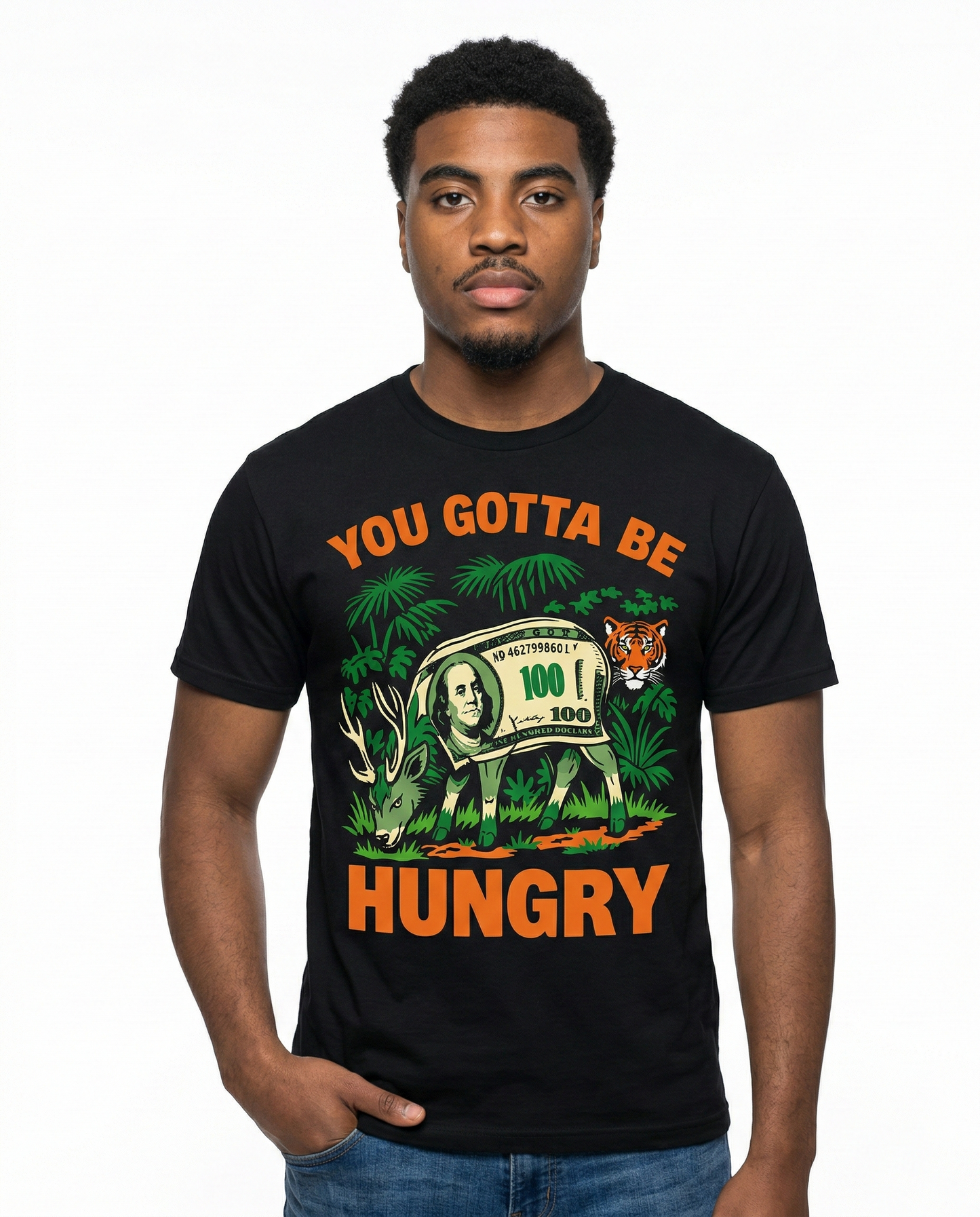 You Gotta Be Hungry Tiger Tee