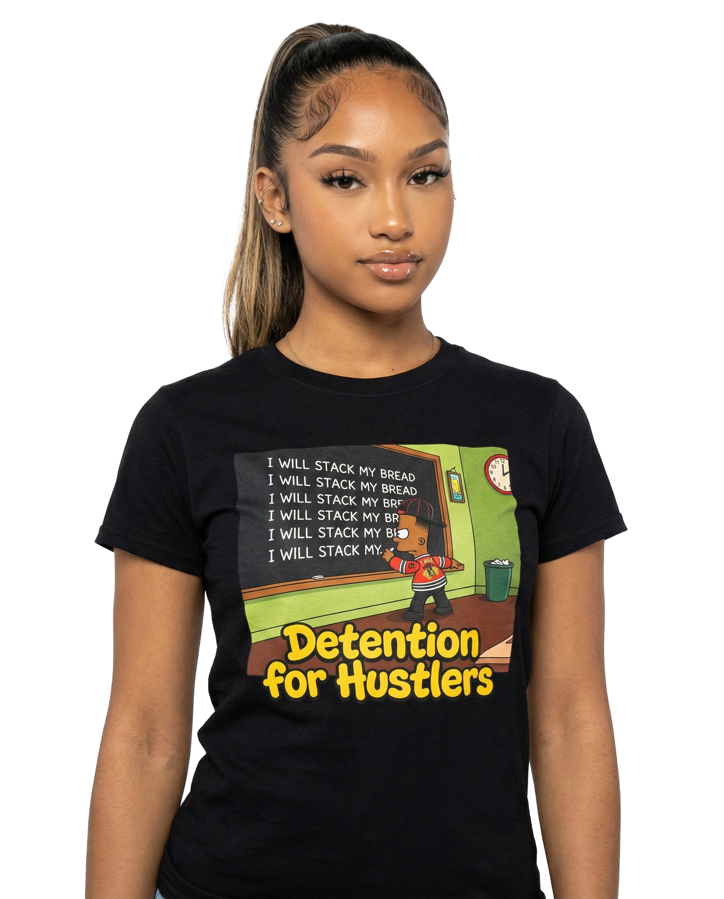 "Detention for Hustlers" Tee