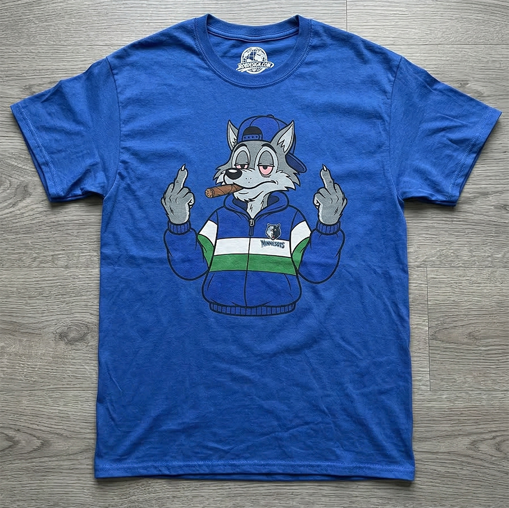 "Wolf"Minnesota FU Tee