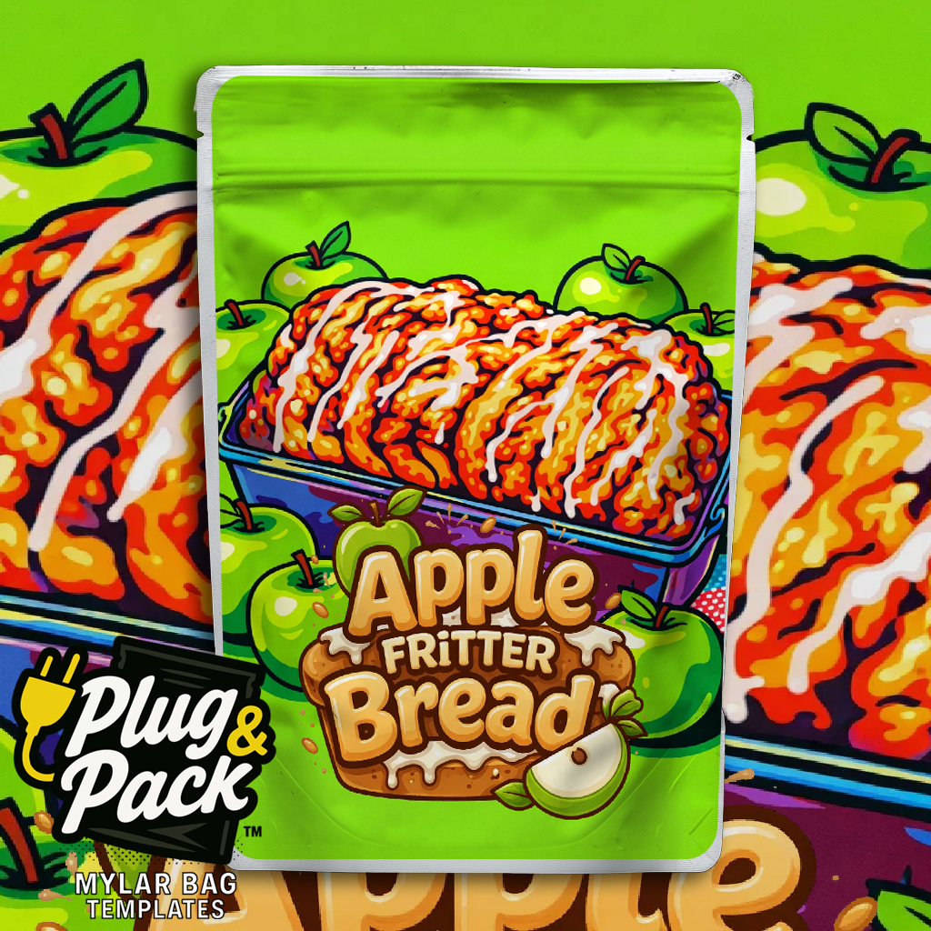 Apple Fritter Bread (Digital Bag Template)