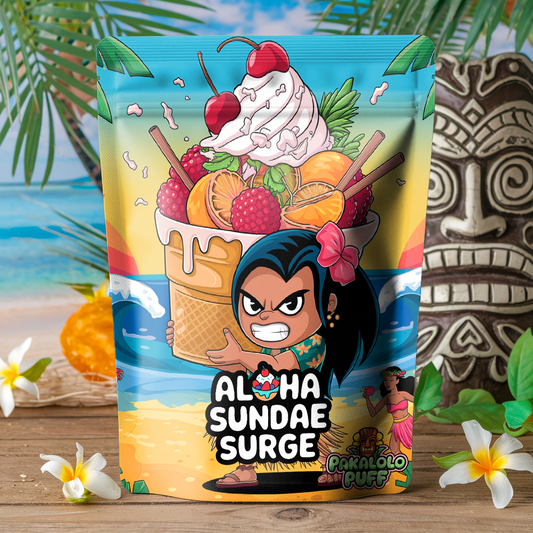 Aloha Sundae Surge (Digital Bag Template)
