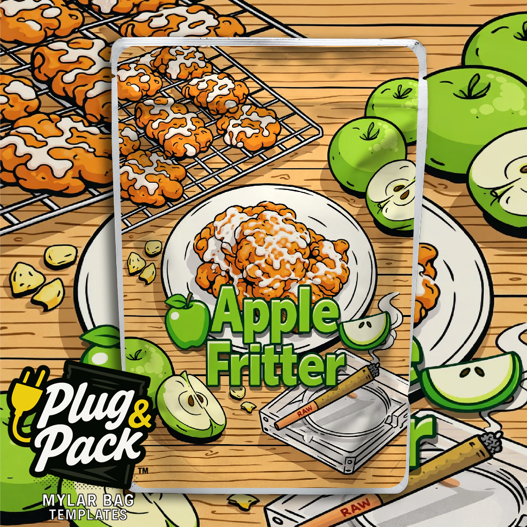 Apple Fritter (Digital Bag Template)