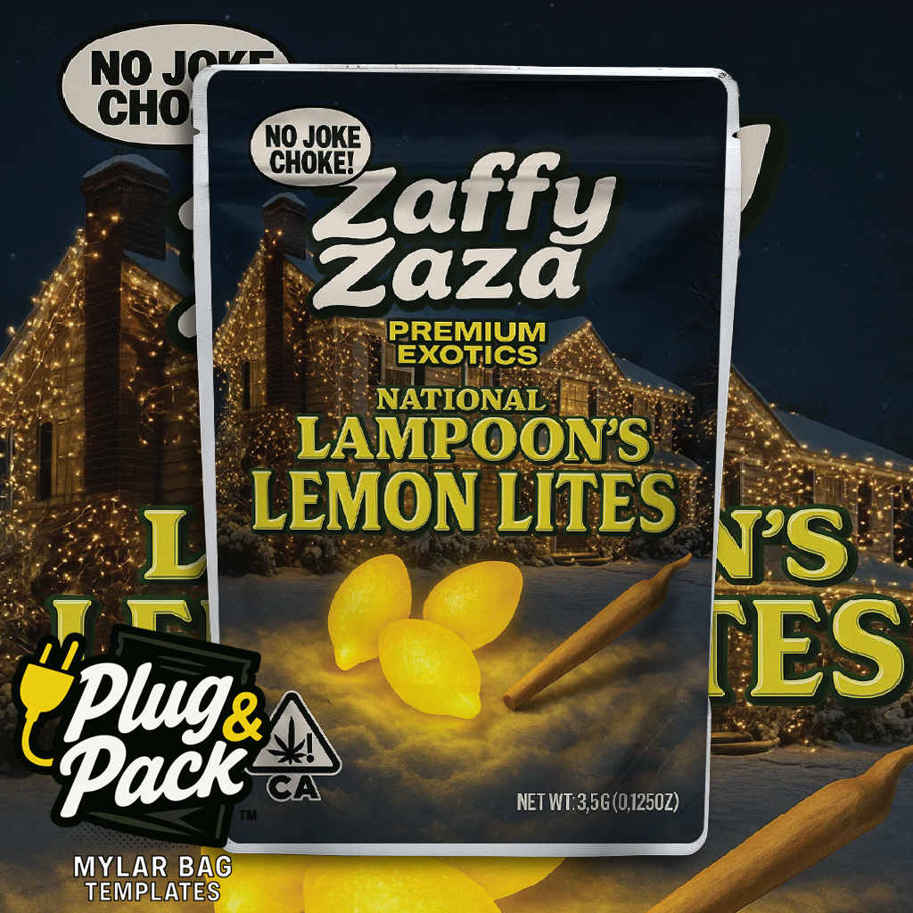 Zaffy Zaza Jingle All The Way Juice (Digital Bag Template)