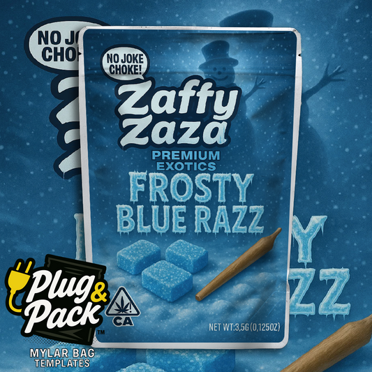 Zaffy Zaza Mimosa Melt (Digital Bag Template)