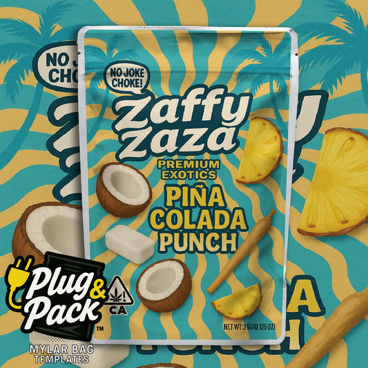 Zaffy Zaza Pina Colada (Digital Bag Template)